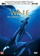 Whales: An Unforgettable Journey - German DVD movie cover (xs thumbnail)