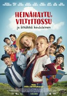 Hein&auml;hattu, Vilttitossu ja &auml;rh&auml;kk&auml; koululainen - Finnish Movie Poster (xs thumbnail)
