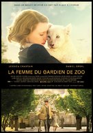 The Zookeeper&#039;s Wife - French Movie Poster (xs thumbnail)