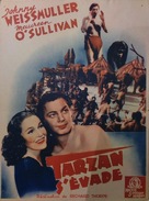 Tarzan Escapes - French Movie Poster (xs thumbnail)