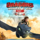 &quot;Dragons: Riders of Berk&quot; - Blu-Ray movie cover (xs thumbnail)
