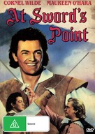At Sword&#039;s Point - Australian DVD movie cover (xs thumbnail)