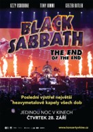 Black Sabbath the End of the End - Czech Movie Poster (xs thumbnail)