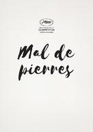 Mal de pierres - French Movie Poster (xs thumbnail)
