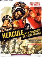 Ercole alla conquista di Atlantide - French Movie Poster (xs thumbnail)