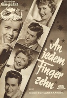 An jedem Finger zehn - German poster (xs thumbnail)
