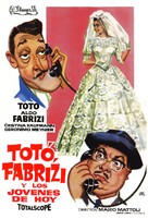 Tot&ograve;, Fabrizi e i giovani d&#039;oggi - Spanish Movie Poster (xs thumbnail)