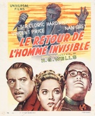 The Invisible Man Returns - Belgian Movie Poster (xs thumbnail)