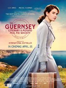 The Guernsey Literary and Potato Peel Pie Society - New Zealand Movie Poster (xs thumbnail)