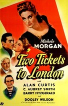 Two Tickets to London - Movie Poster (xs thumbnail)