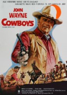 The Cowboys - Danish Movie Poster (xs thumbnail)