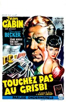 Touchez pas au grisbi - Belgian Movie Poster (xs thumbnail)