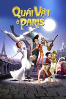 Un monstre &agrave; Paris - Vietnamese DVD movie cover (xs thumbnail)