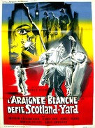 Die weisse Spinne - French Movie Poster (xs thumbnail)