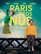 Paris pieds nus - French Movie Poster (xs thumbnail)