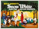 Snow White and the Seven Dwarfs - British Re-release movie poster (xs thumbnail)