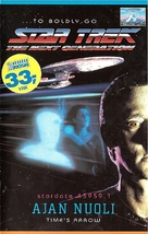 &quot;Star Trek: The Next Generation&quot; - Finnish VHS movie cover (xs thumbnail)