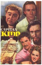 Captain Kidd - Spanish Movie Poster (xs thumbnail)