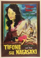 Typhon sur Nagasaki - Italian Movie Poster (xs thumbnail)