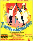 Tourn&egrave;e des grands Ducs, La - French Movie Poster (xs thumbnail)
