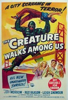 The Creature Walks Among Us - Australian Movie Poster (xs thumbnail)