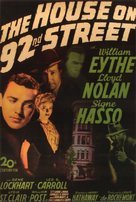 The House on 92nd Street - Movie Poster (xs thumbnail)