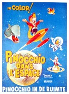 Pinocchio in Outer Space - Belgian Movie Poster (xs thumbnail)