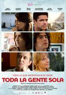 Toda la gente sola - Argentinian Movie Poster (xs thumbnail)