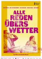 Talking About the Weather - German Movie Poster (xs thumbnail)