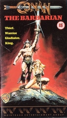 Conan The Barbarian - British VHS movie cover (xs thumbnail)