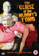 The Curse of the Mummy&#039;s Tomb - British DVD movie cover (xs thumbnail)