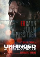 Unhinged - German Movie Poster (xs thumbnail)