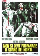 Let Sleeping Corpses Lie - Italian Movie Poster (xs thumbnail)