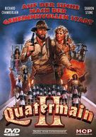 Allan Quatermain and the Lost City of Gold - German DVD movie cover (xs thumbnail)