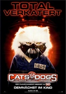 Cats &amp; Dogs: The Revenge of Kitty Galore - German Movie Poster (xs thumbnail)