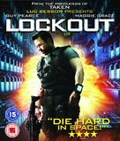 Lockout - British Blu-Ray movie cover (xs thumbnail)