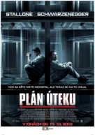 Escape Plan - Slovak Movie Poster (xs thumbnail)