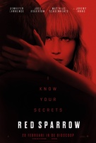 Red Sparrow - Belgian Movie Poster (xs thumbnail)
