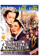 The Private Lives of Elizabeth and Essex - Belgian Movie Poster (xs thumbnail)