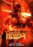 Hellboy - Slovak Movie Poster (xs thumbnail)