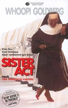 Sister Act - German VHS movie cover (xs thumbnail)