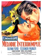 Interrupted Melody - French Movie Poster (xs thumbnail)
