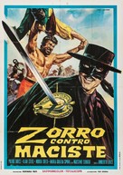 Zorro contro Maciste - Italian Movie Poster (xs thumbnail)