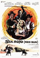Soleil rouge - Spanish Movie Poster (xs thumbnail)