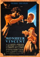 Monsieur Vincent - French Movie Poster (xs thumbnail)