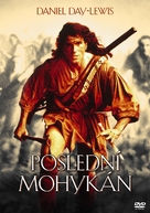 The Last of the Mohicans - Czech DVD movie cover (xs thumbnail)