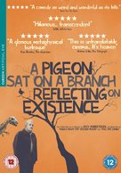 En duva satt p&aring; en gren och funderade p&aring; tillvaron - British DVD movie cover (xs thumbnail)