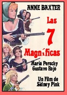Las siete magn&iacute;ficas - Spanish Movie Cover (xs thumbnail)