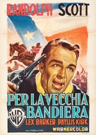 Thunder Over the Plains - Italian Movie Poster (xs thumbnail)
