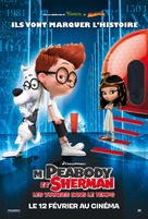 Mr. Peabody &amp; Sherman - French Movie Poster (xs thumbnail)